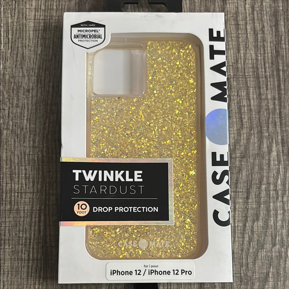 Case-Mate Gold Twinkle iPhone 11 Case Protective Accessory